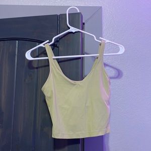 lululemon align tank in greenish color size 4